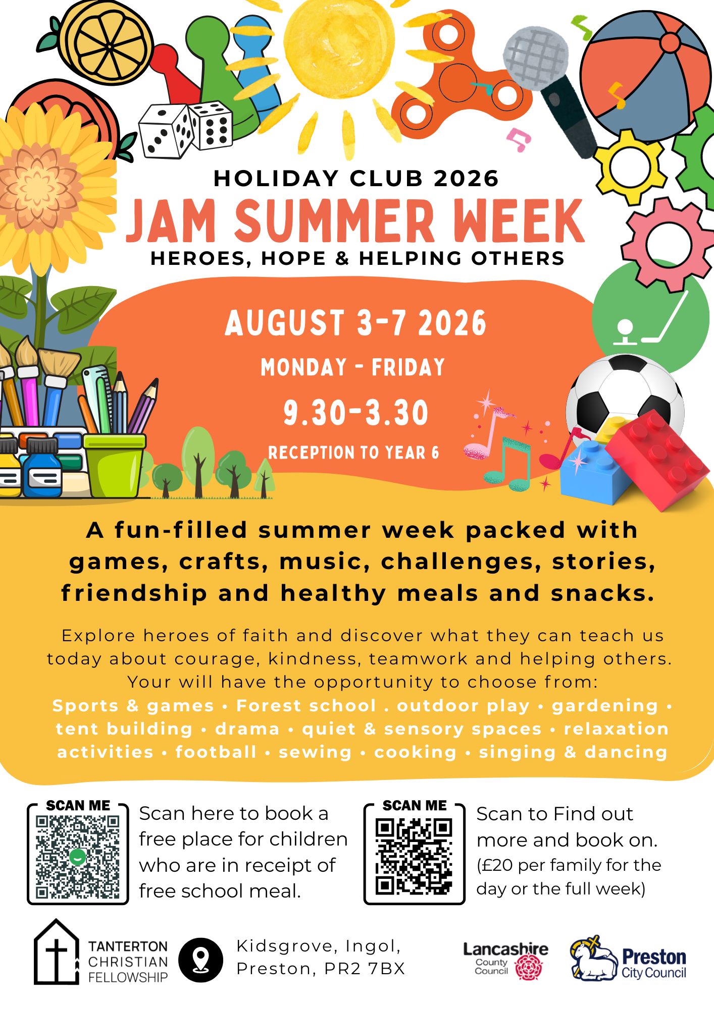 JAM Summer Week with age
